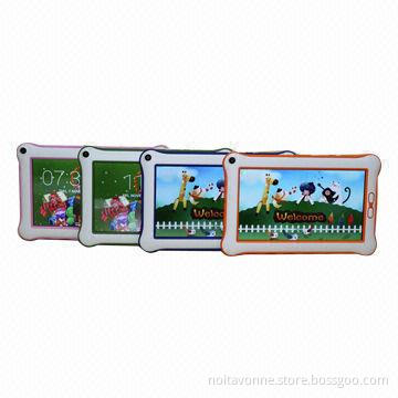 Tablet PC for Kids, 7-inch RK2928 1.2GHz, with Safe Case, Two Interface Random Switching Available